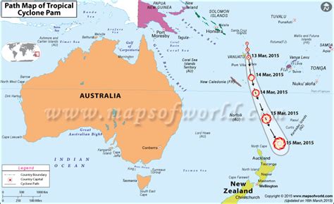 Map of Pam.